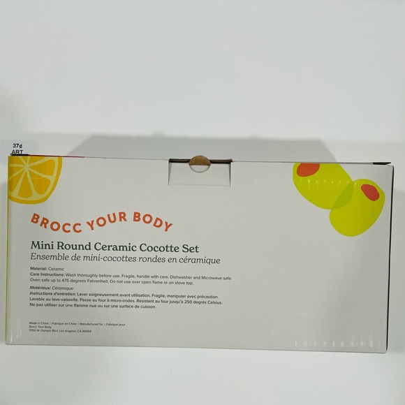 NWT. Brocc Your Body Cocotte Set - Picture 8 of 9